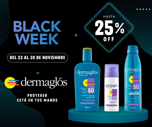 Black Week 2023 Dermaglós Solar